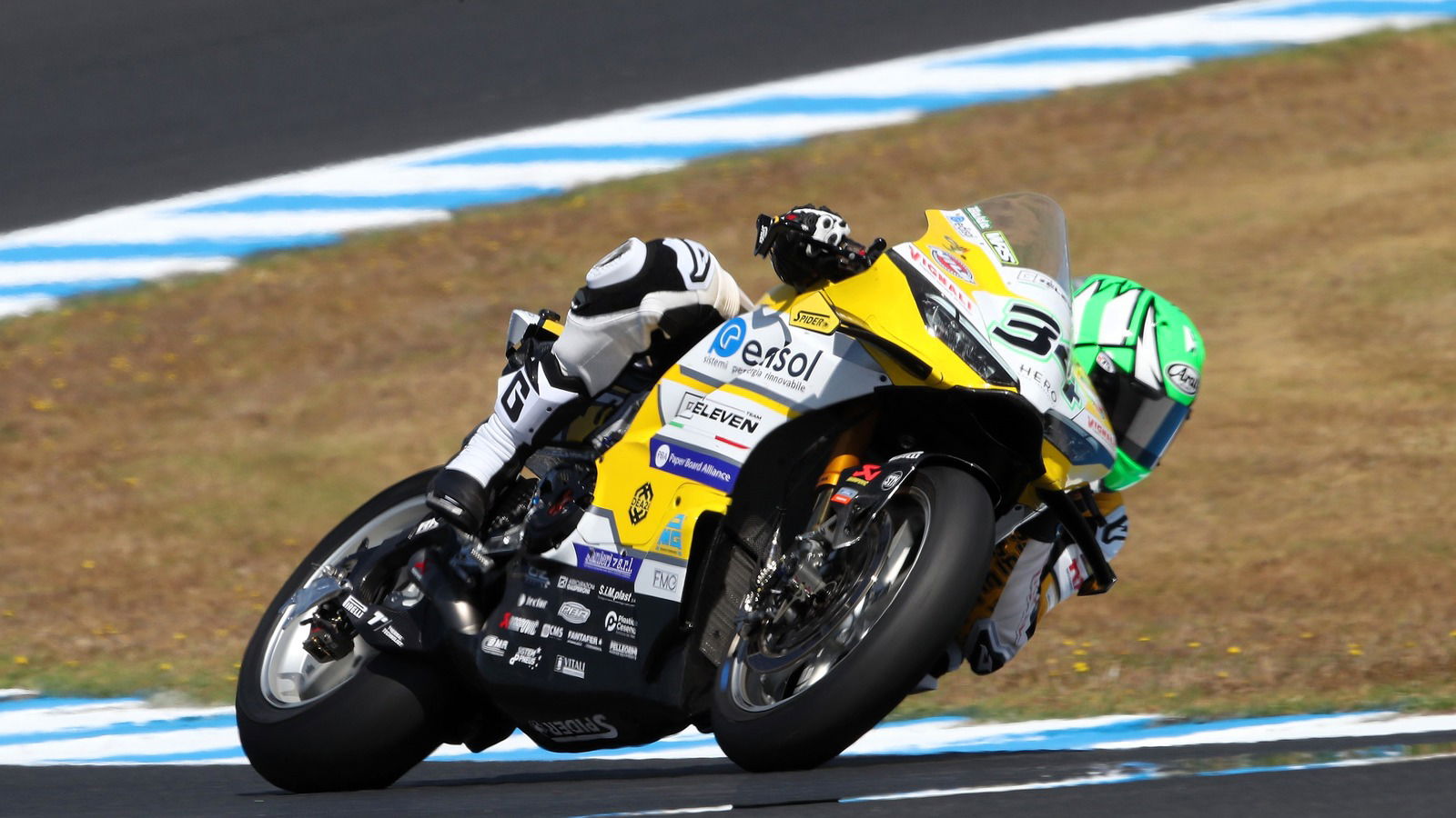 Lorenzo Baldassarri, test WorldSBK de Phillip Island 2026 (Gold&Goose).