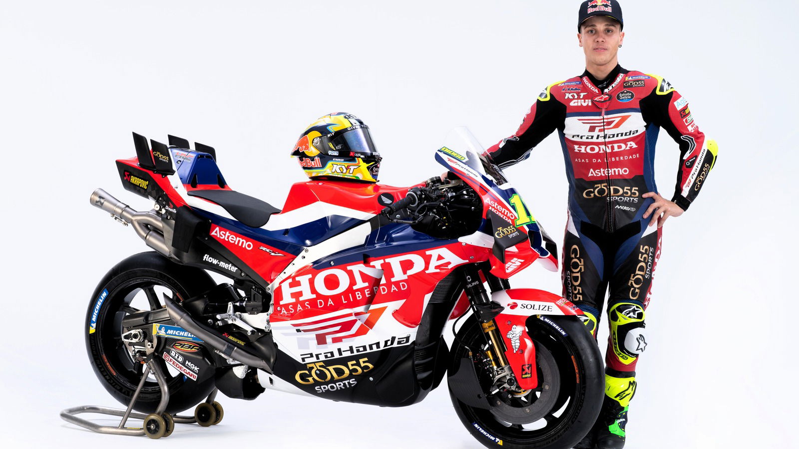 Diogo Moreira's 2026 Pro Honda LCR MotoGP livery.