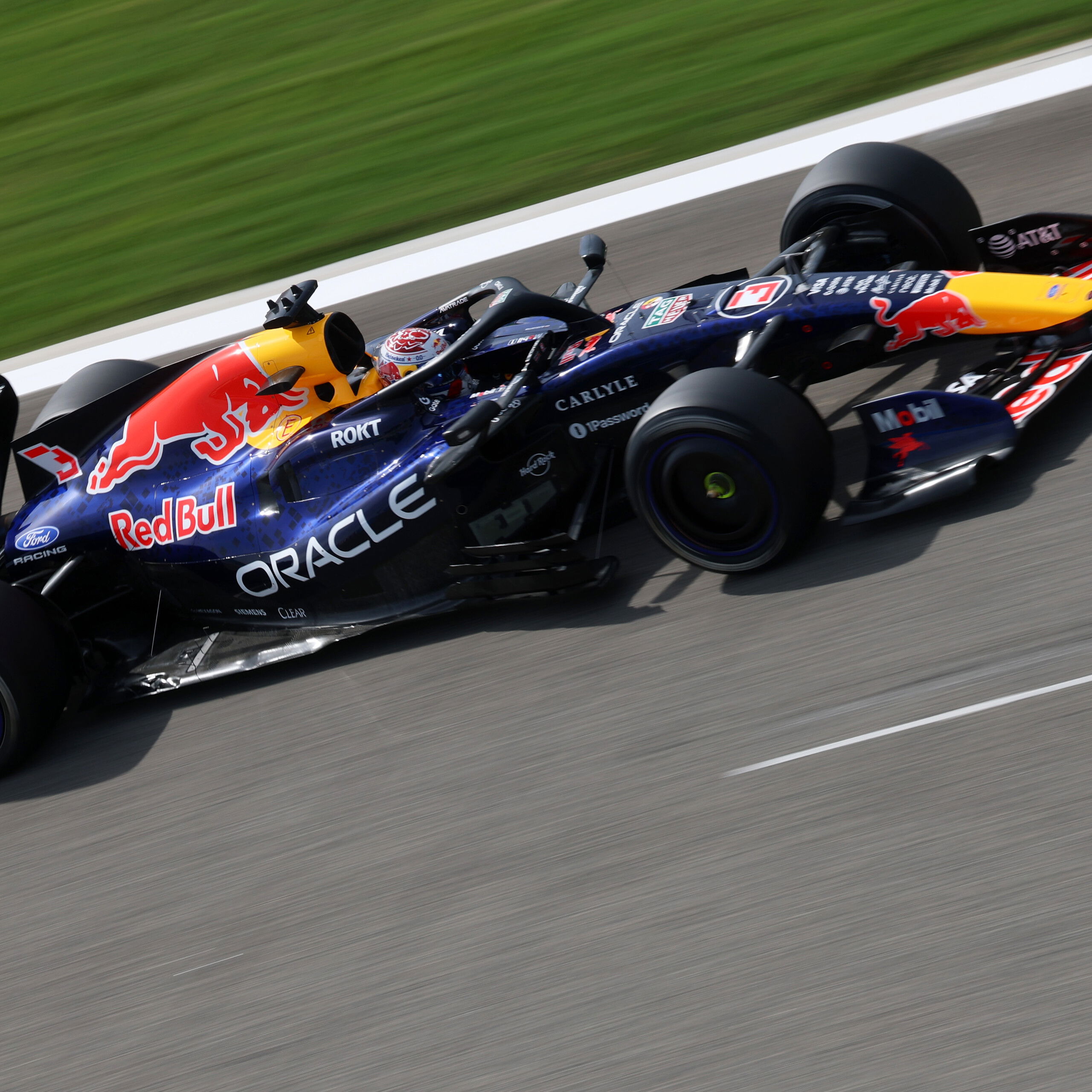 Max Verstappen and Red Bull caught the eye on day one