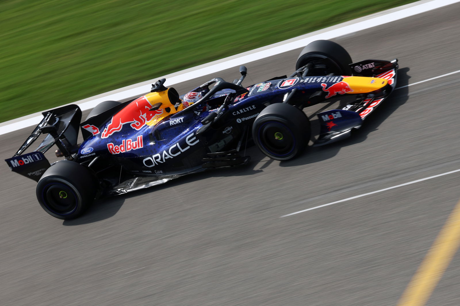 Max Verstappen and Red Bull caught the eye on day one