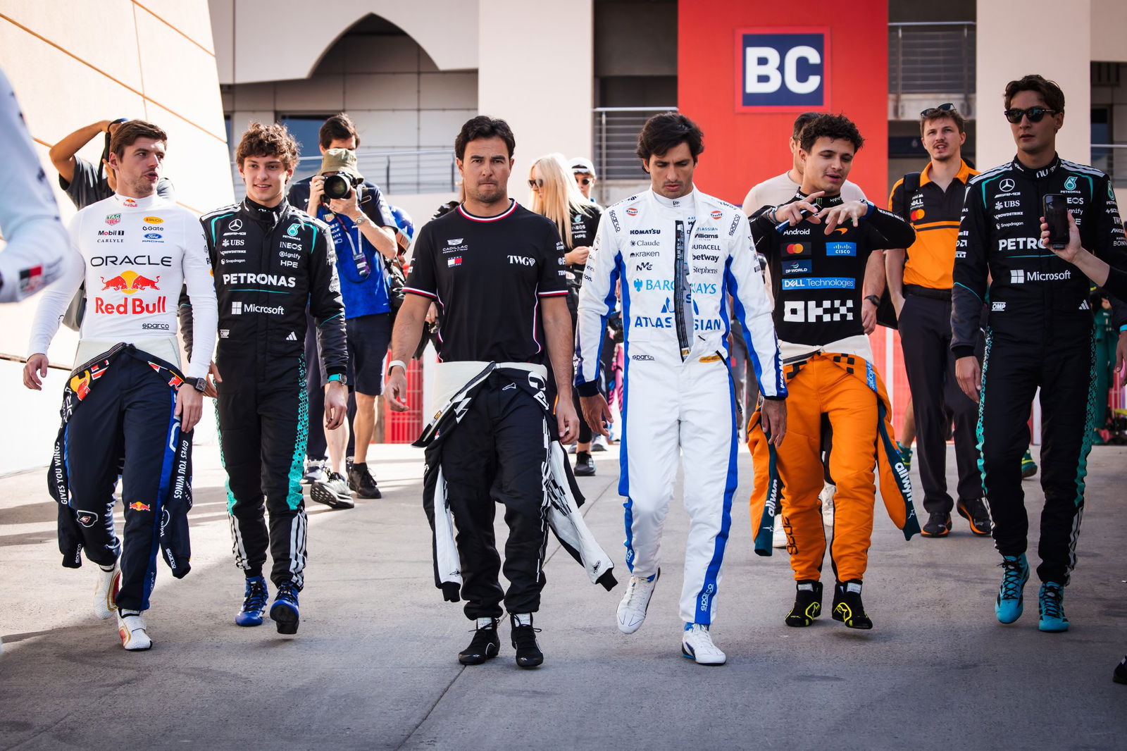 Zero penalty points for names of 8 F1 drivers