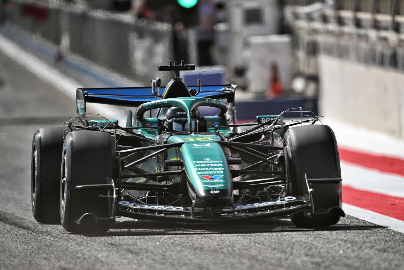 Lance Stroll, Aston Martin, 2026 Bahrain test