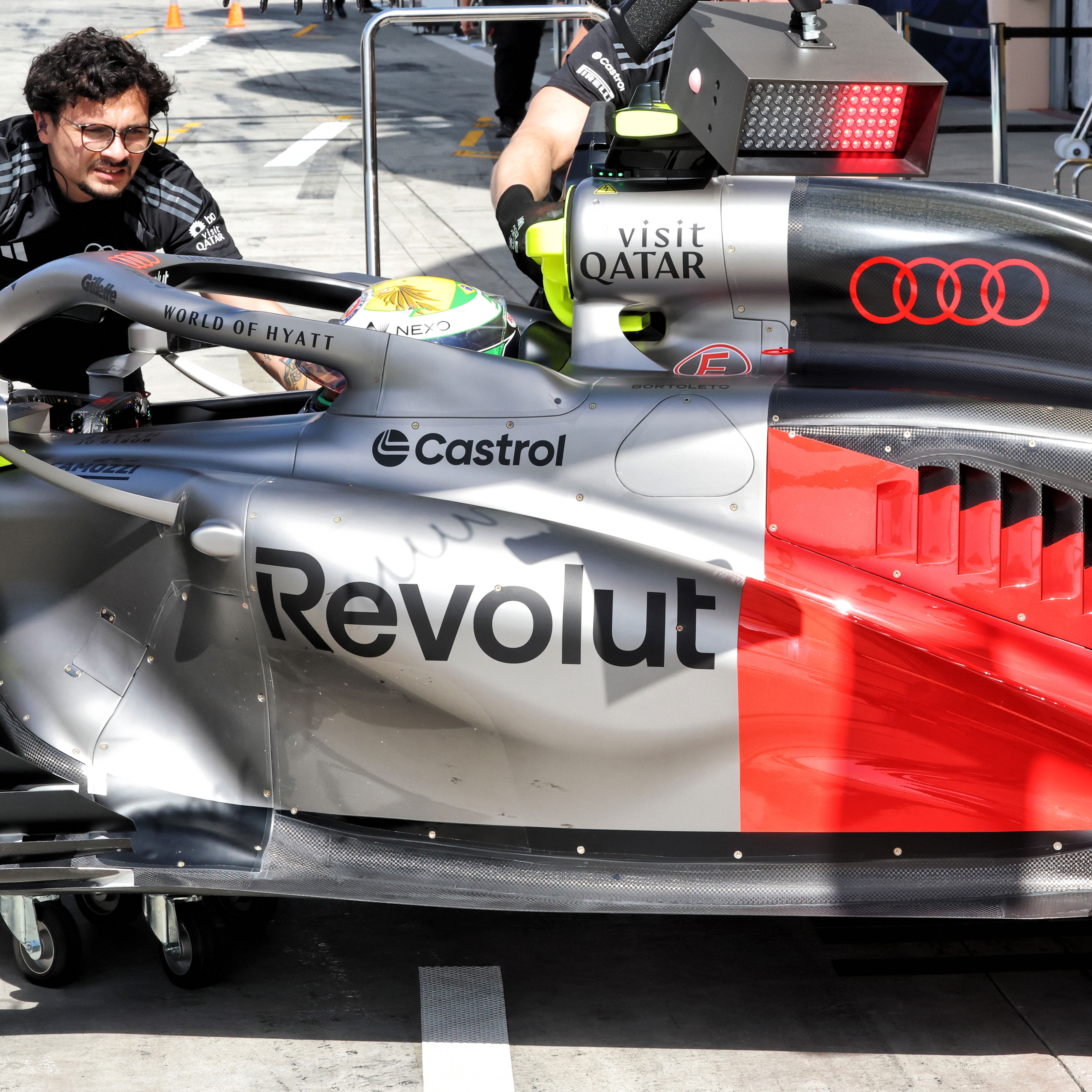 Audi's striking new sidepod concept