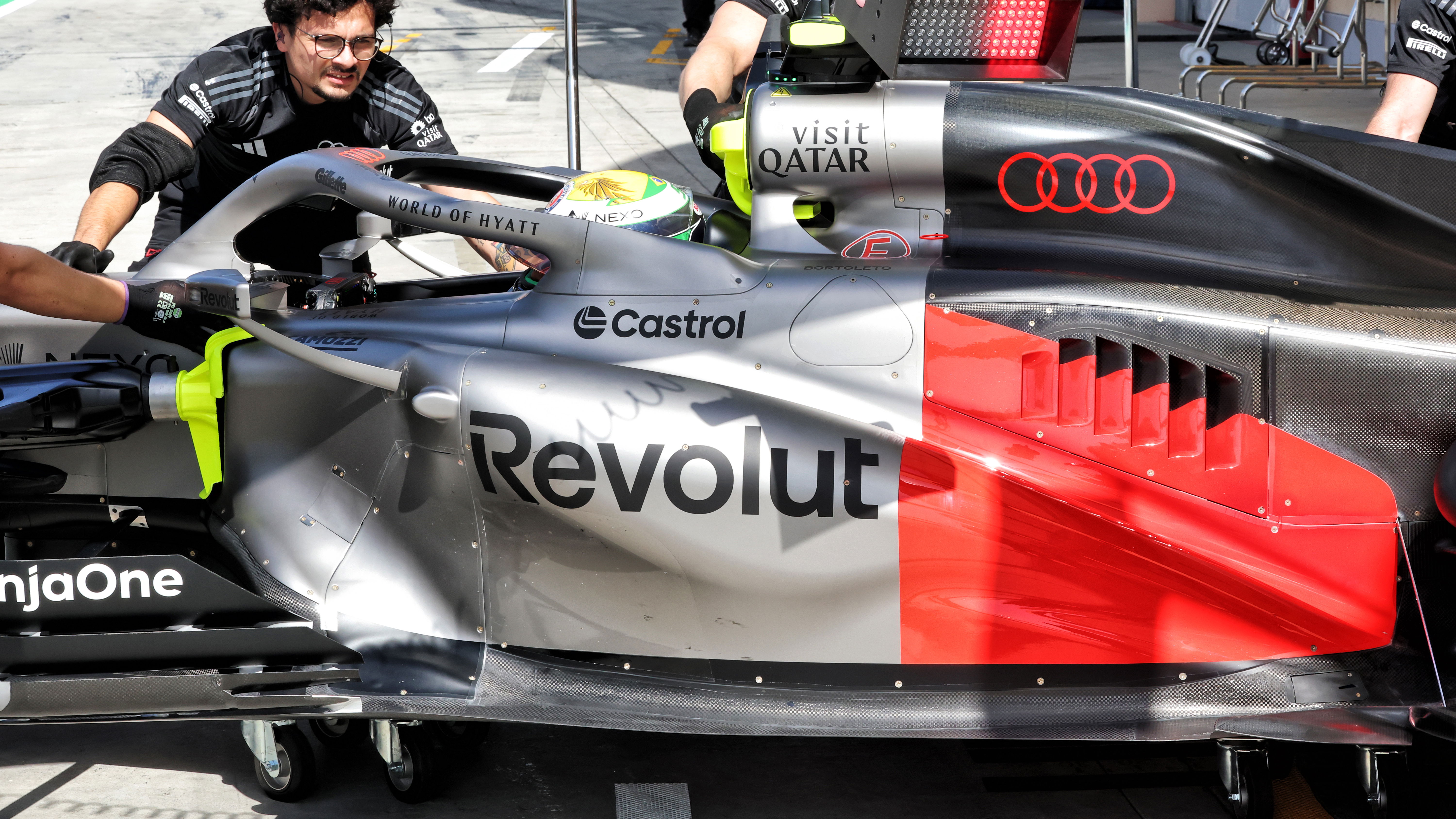 Audi's striking new sidepod concept