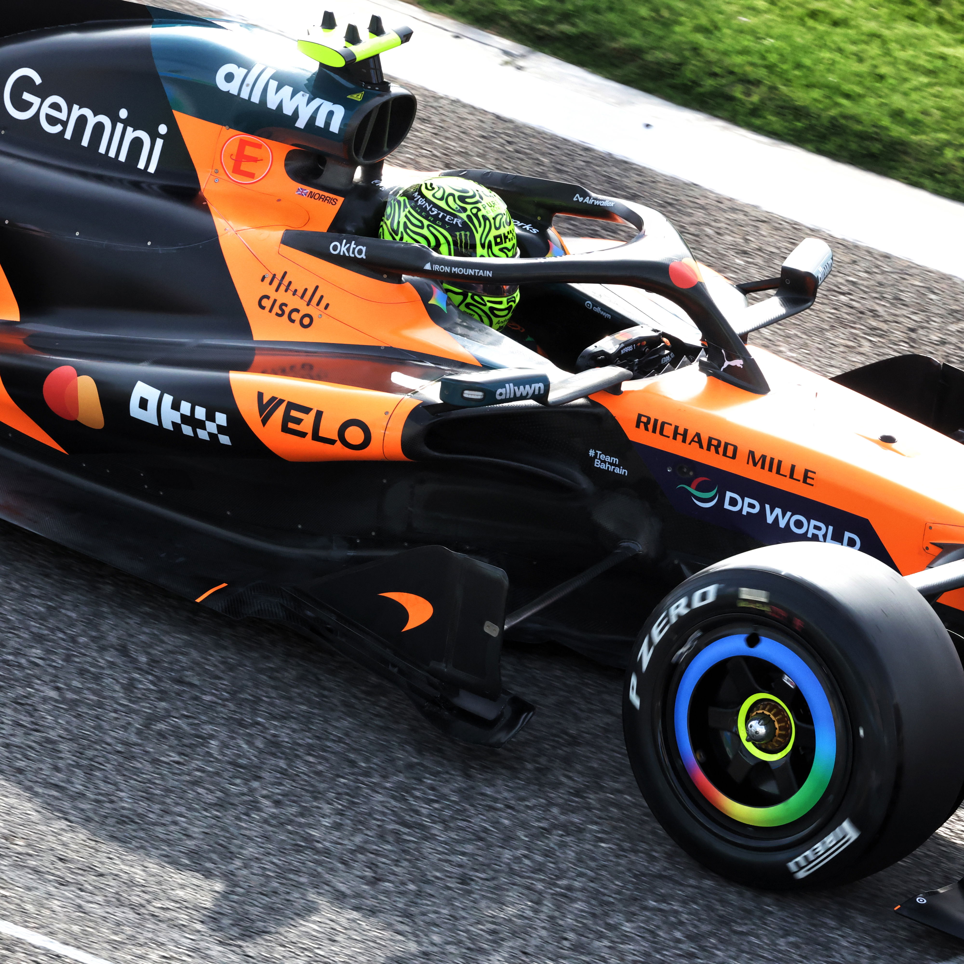 Lando Norris, McLaren Racing, 2026 Bahrain F1 test