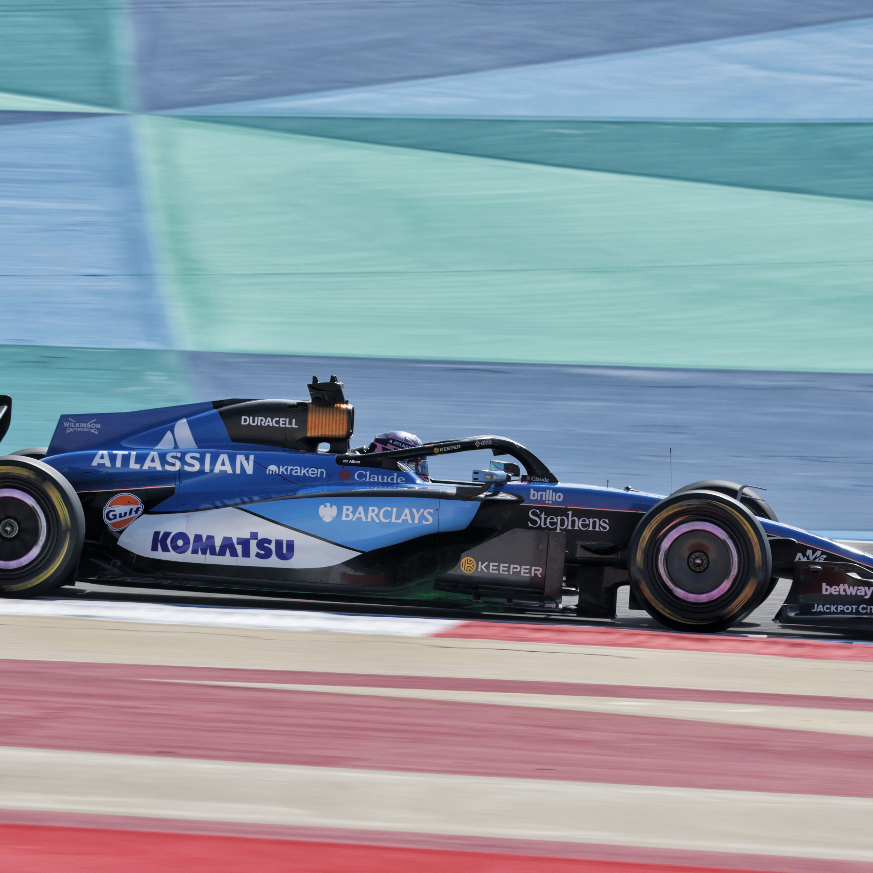 Alex Albon, Williams Racing, 2026 Bahrain F1 test