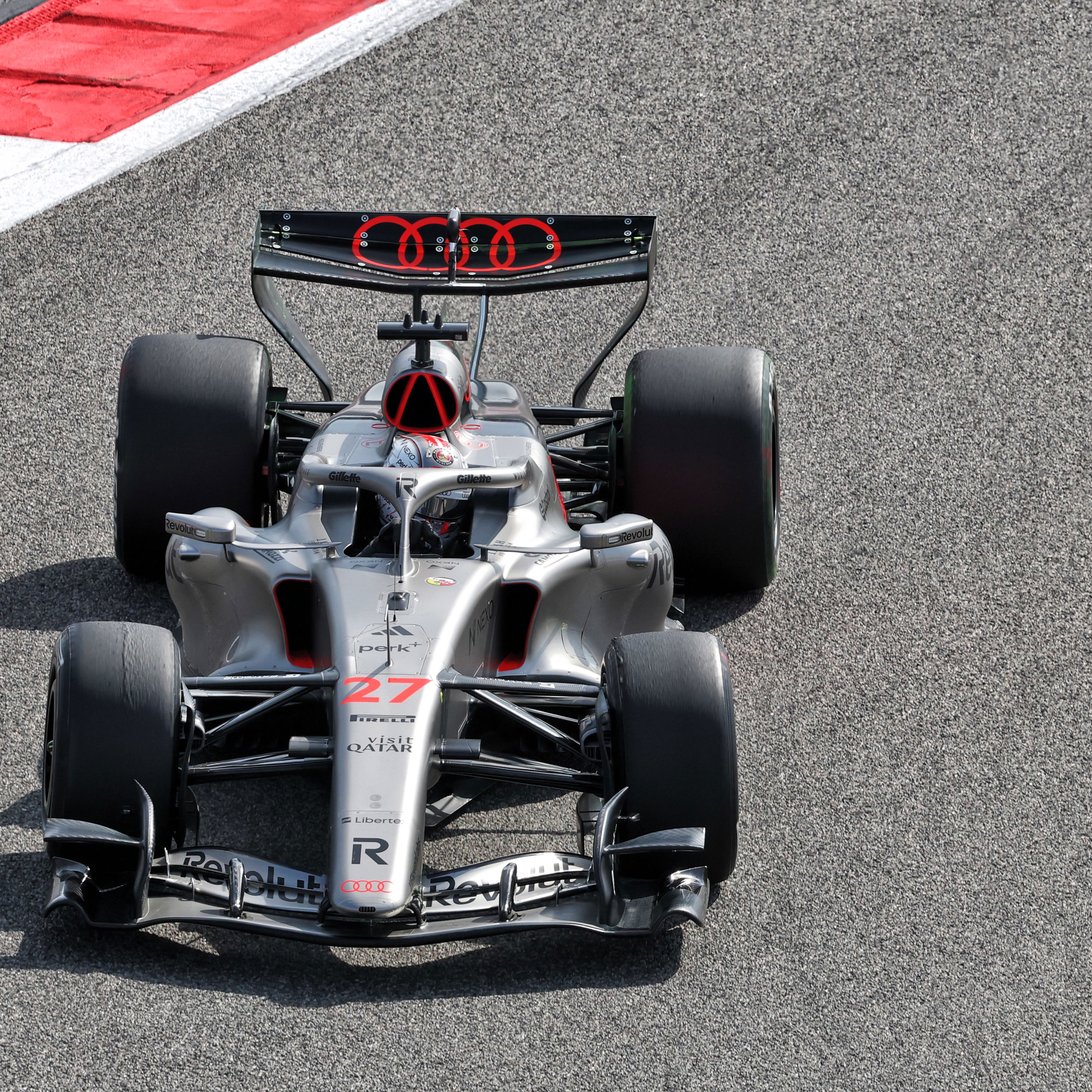 Nico Hulkenberg, Audi, 2026 Bahrain F1 test