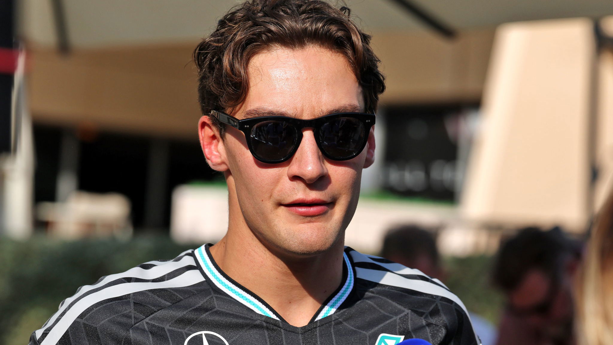 George Russell, Mercedes F1, 2026 Bahrain test