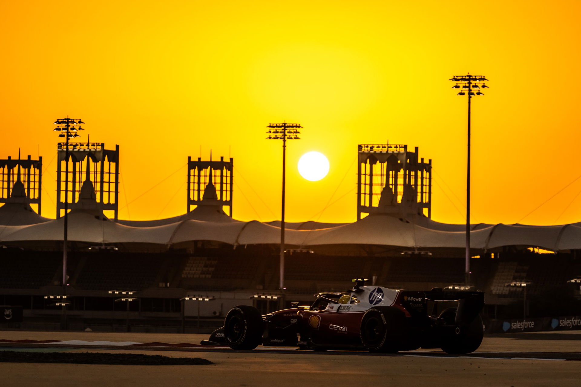 Lewis Hamilton grabs attention with rocket start