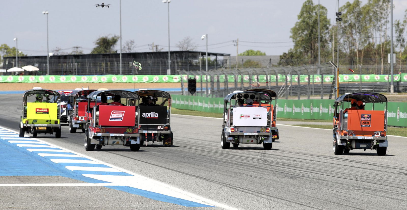 Carrera MotoGP Tuk-Tuk, 2026 MotoGP de Tailandia