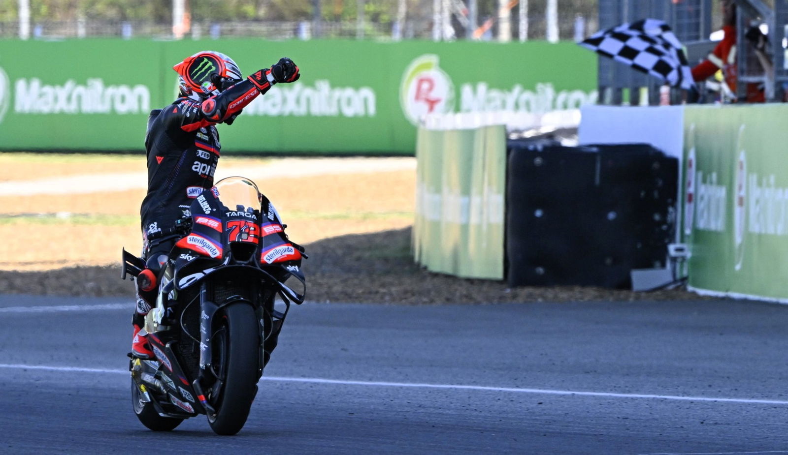 Marco Bezzecchi, MotoGP de Tailandia 2026 (Gold&Goose).