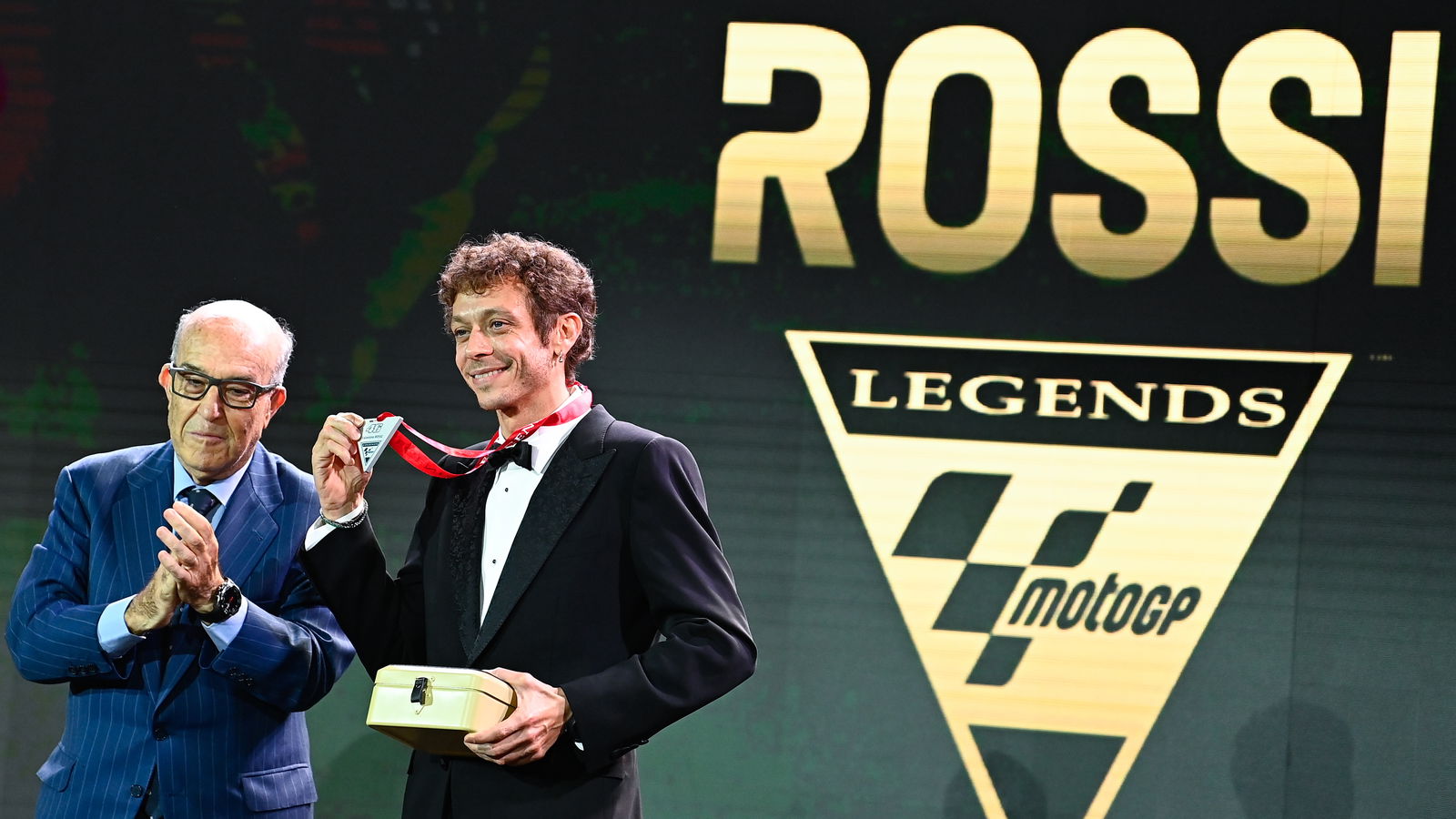Valentino Rossi made an official MotoGP Legend at FIM Awards