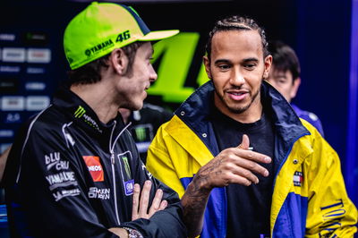 VIDEO: First footage emerges of Hamilton-Rossi swap