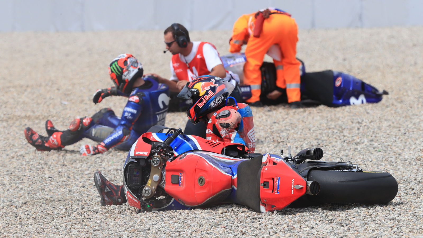 Miller witnessed Turn 3 carnage