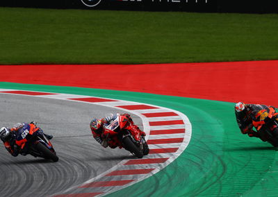 Miguel Oliveira, Jack Miller, Pol Espargaro, final turn, Styria 2020