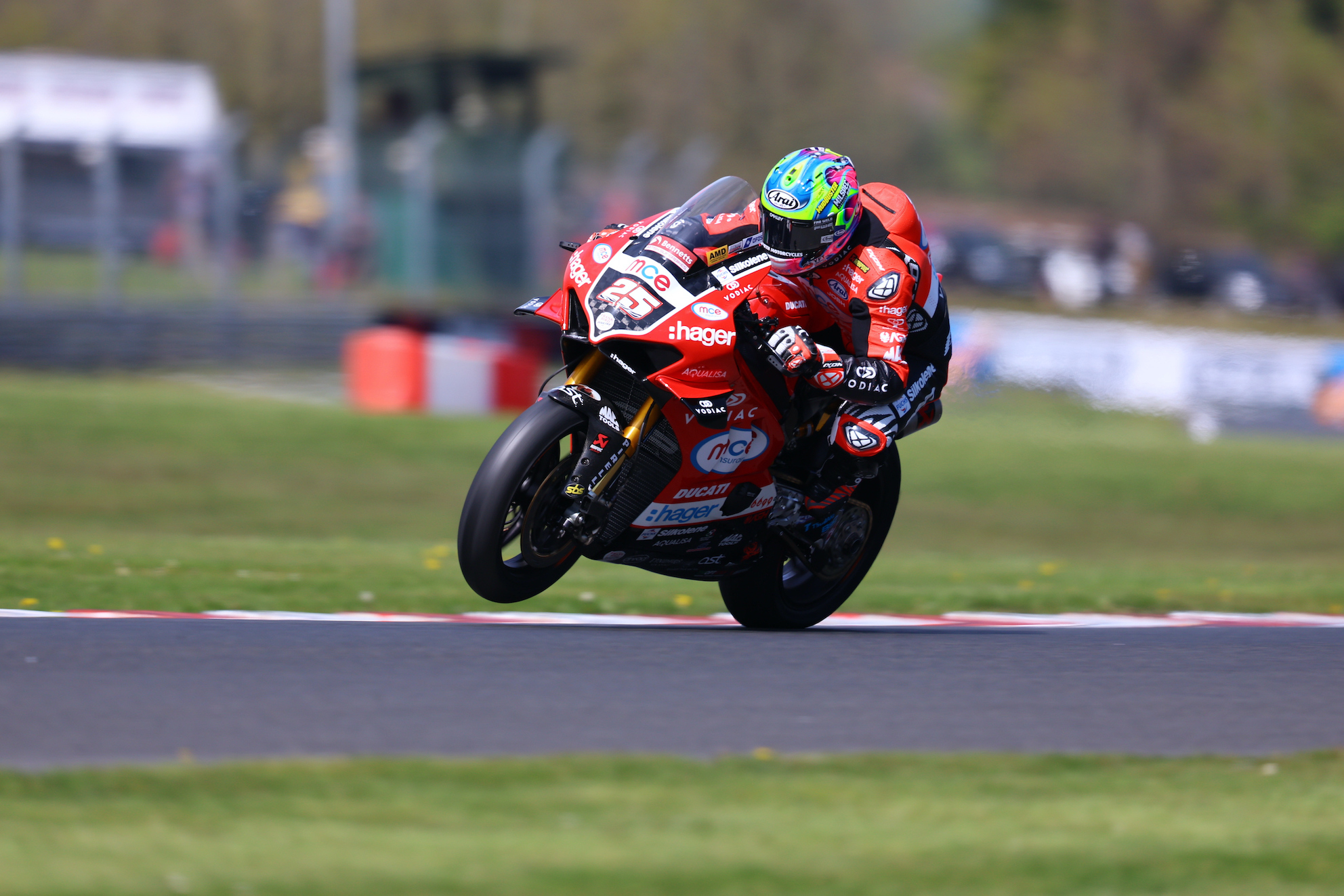 Josh Brookes Ducati British] Superbike Oulton Park