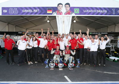 Audi revels in FE title triumph after