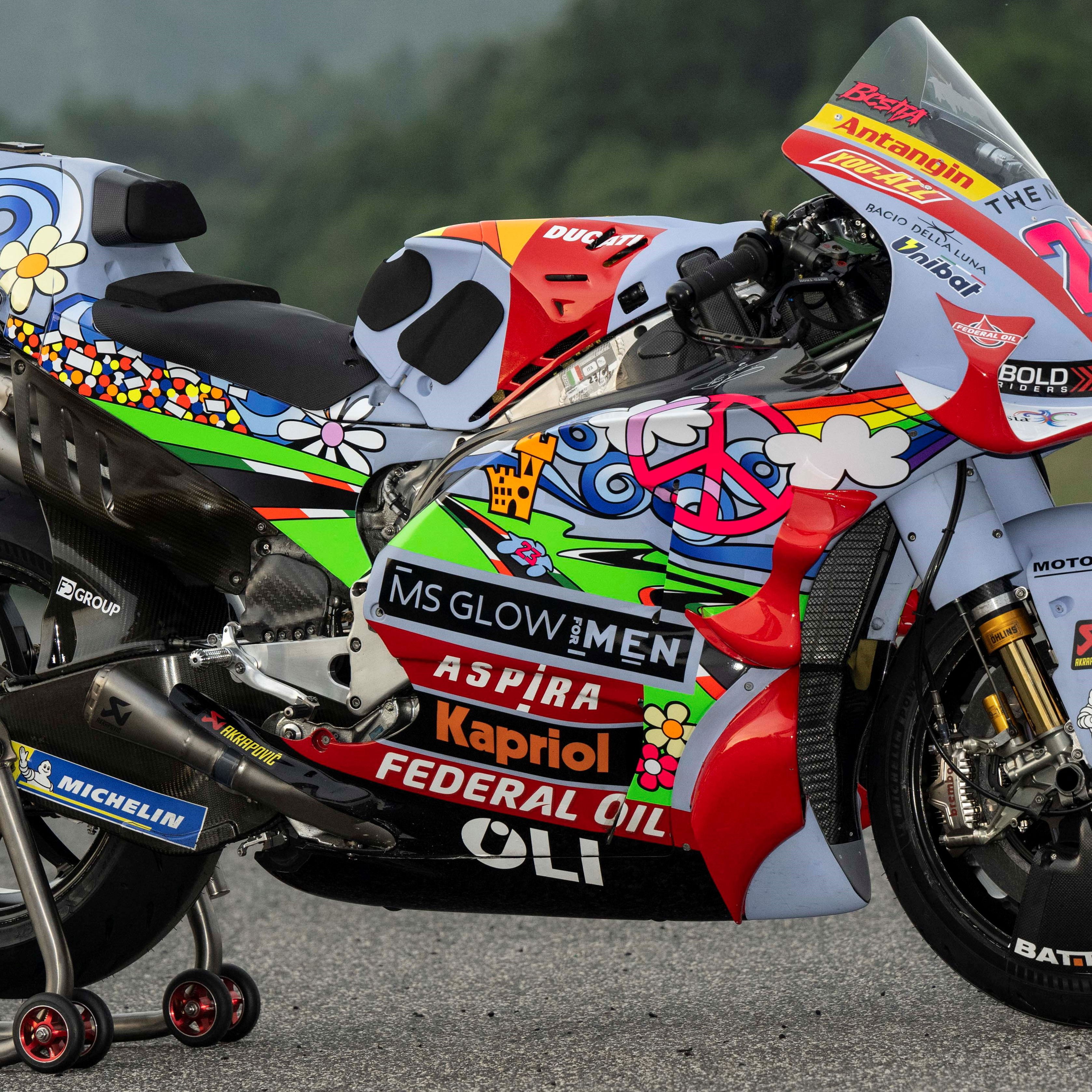 Bastianini special livery Mugello