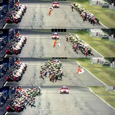 Start of the 2022 Suzuka 8 Hours