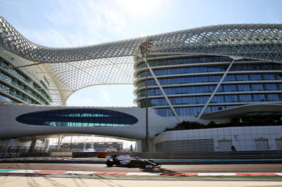 Who is taking part in the 2020 Abu Dhabi F1 young drivers’ test?