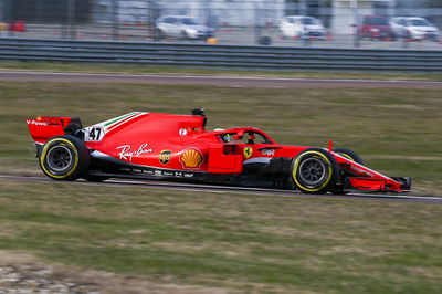 Schumacher takes over from Sainz for Ferrari F1 testing at Fiorano