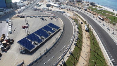 Jeddah F1 circuit nears completion ahead of inaugural Saudi Arabian GP