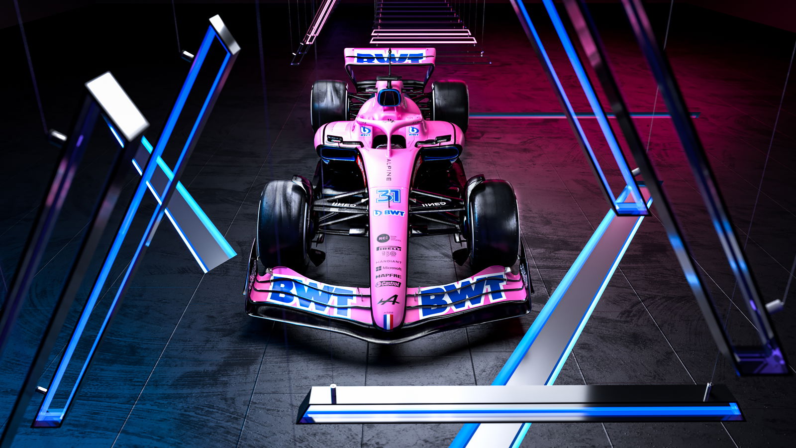 Alpine Pamer Mobil F1 2022 dengan BWT sebagai Sponsor