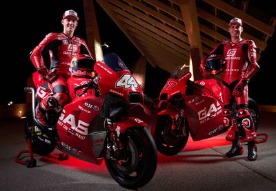 2023 GASGAS MotoGP livery for Tech3 riders Pol Espargaro and Augusto Fernandez