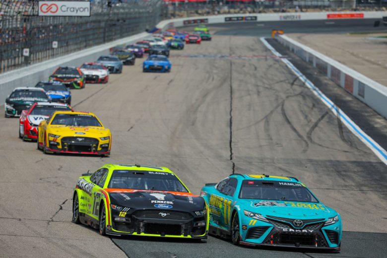 Ryan Blaney, Denny Hamlin