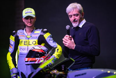 Gigi Dall’Igna at Gresini MotoE team presentation