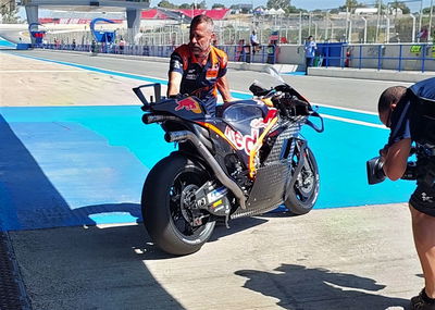 KTM aero, Jerez test