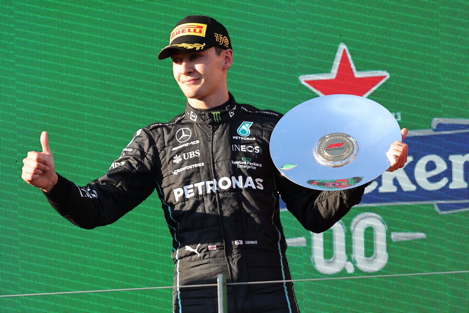 How modest Russell holds the early edge over Hamilton
