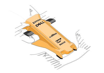 McLaren, MCL33, nose,