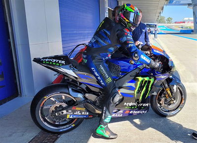 Morbidelli aero, samping , Jerez test