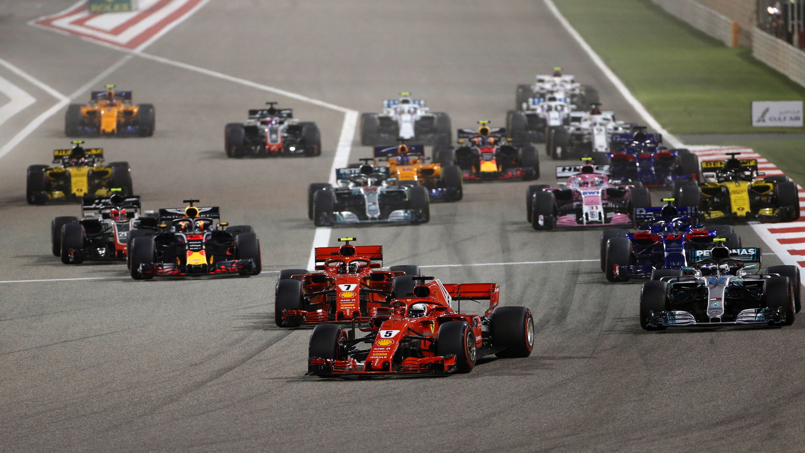 Zona DRS ketiga ditambahkan untuk GP Bahrain