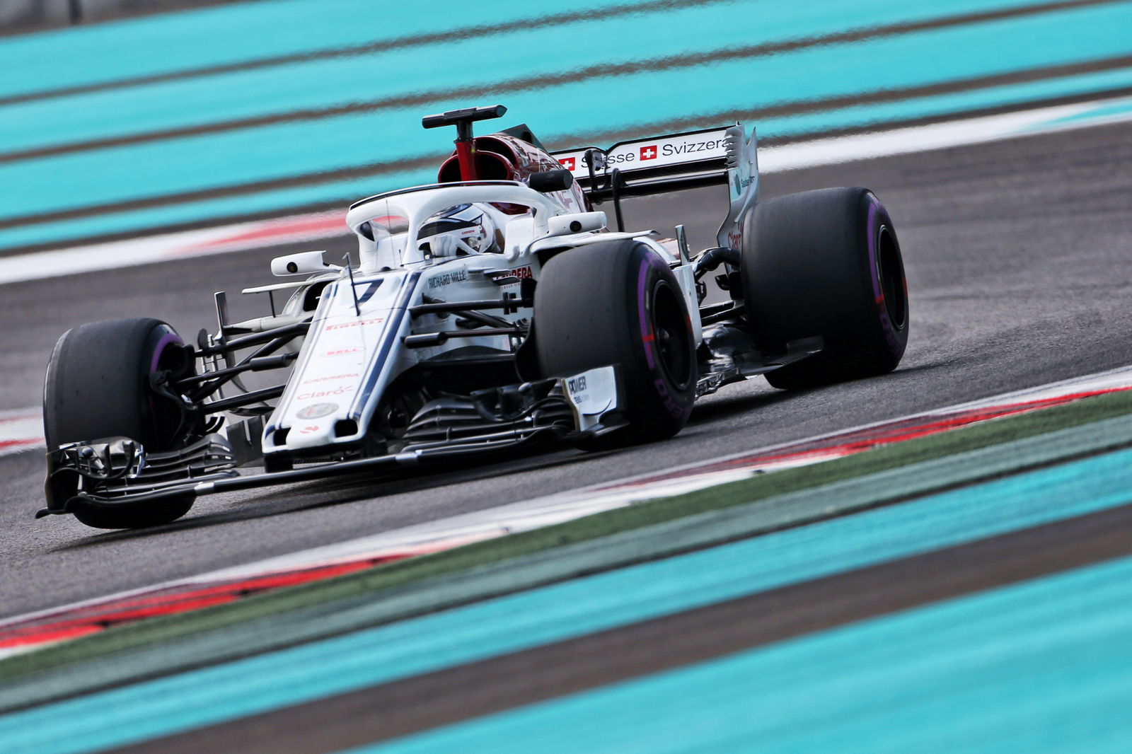 Raikkonen makes Sauber return in Abu Dhabi F1 testing
