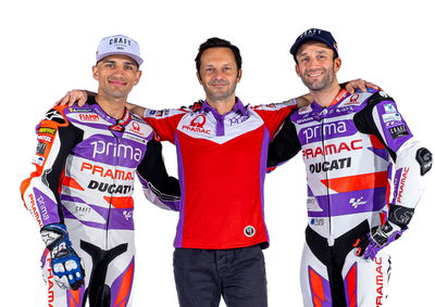 Jorge Martin, Gino Borsio and Johann Zarco