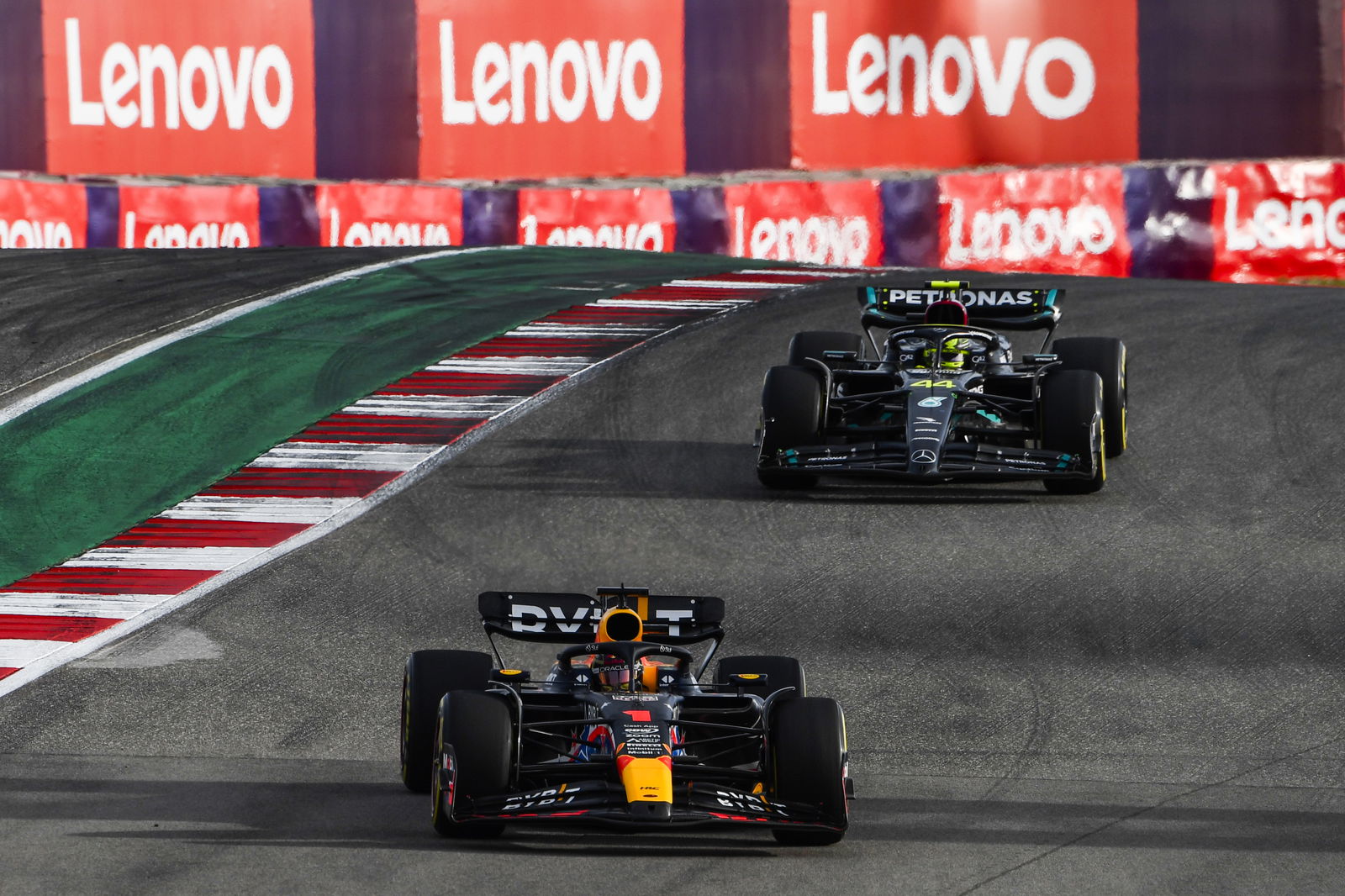 Verstappen: Hamilton excluded because Mercedes ‘clearly went too aggressive’