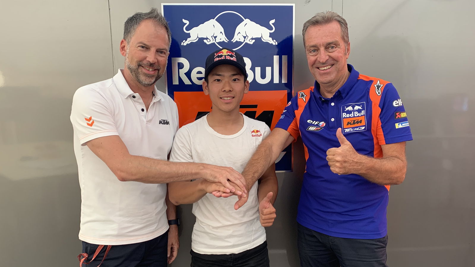 Sasaki adalah rekrutan Moto3 pertama Tech3