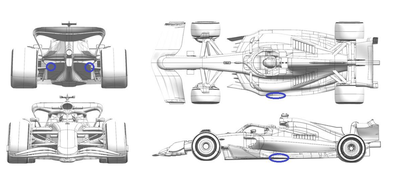 Revealed: Ferrari's new sidepods - Mercedes' and Red Bull's latest upgrades