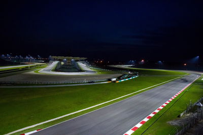 PIC: Floodlights at Sepang…