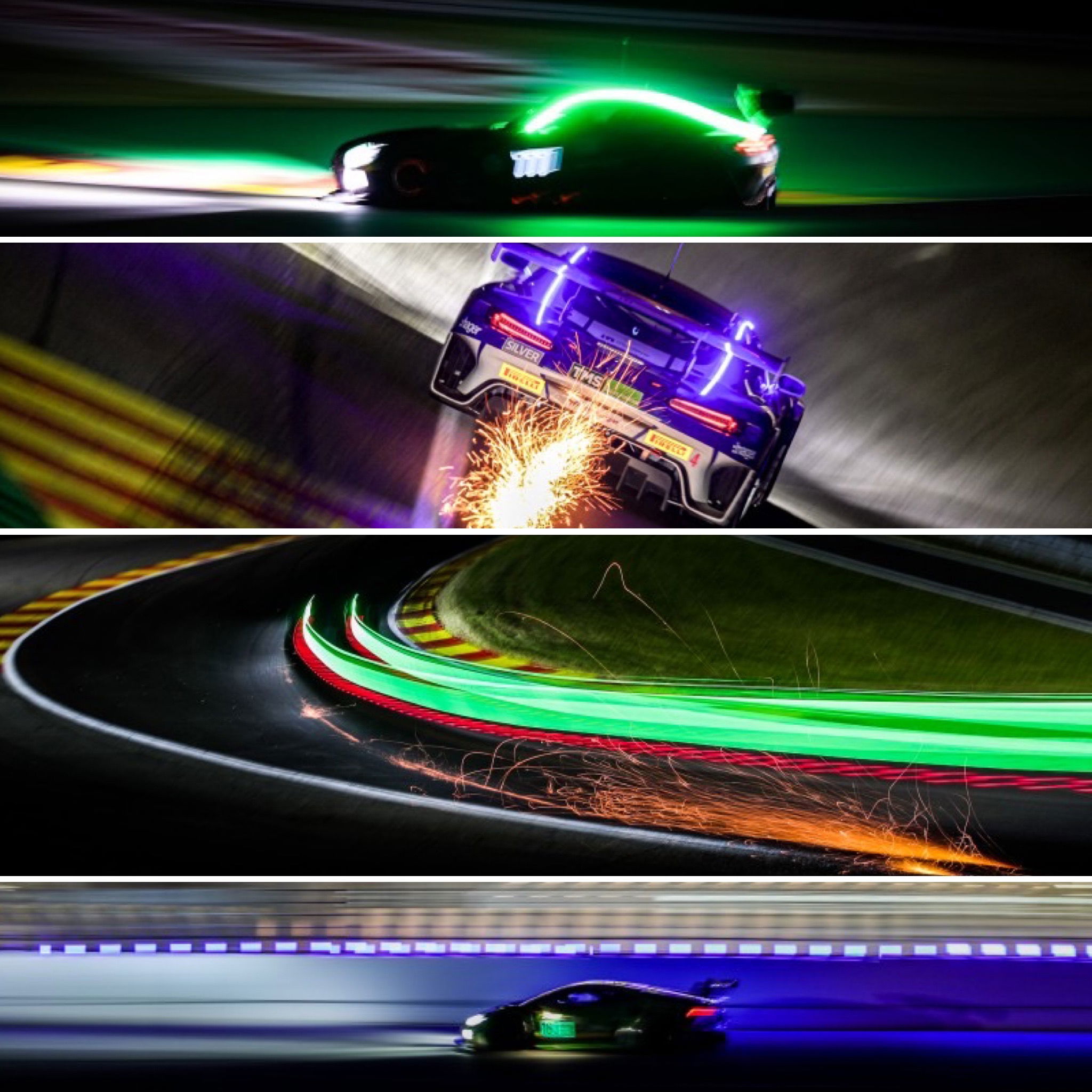 Spa 24 Hours - photography at night