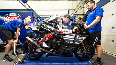 FIRST LOOK: Jonathan Rea on a Yamaha