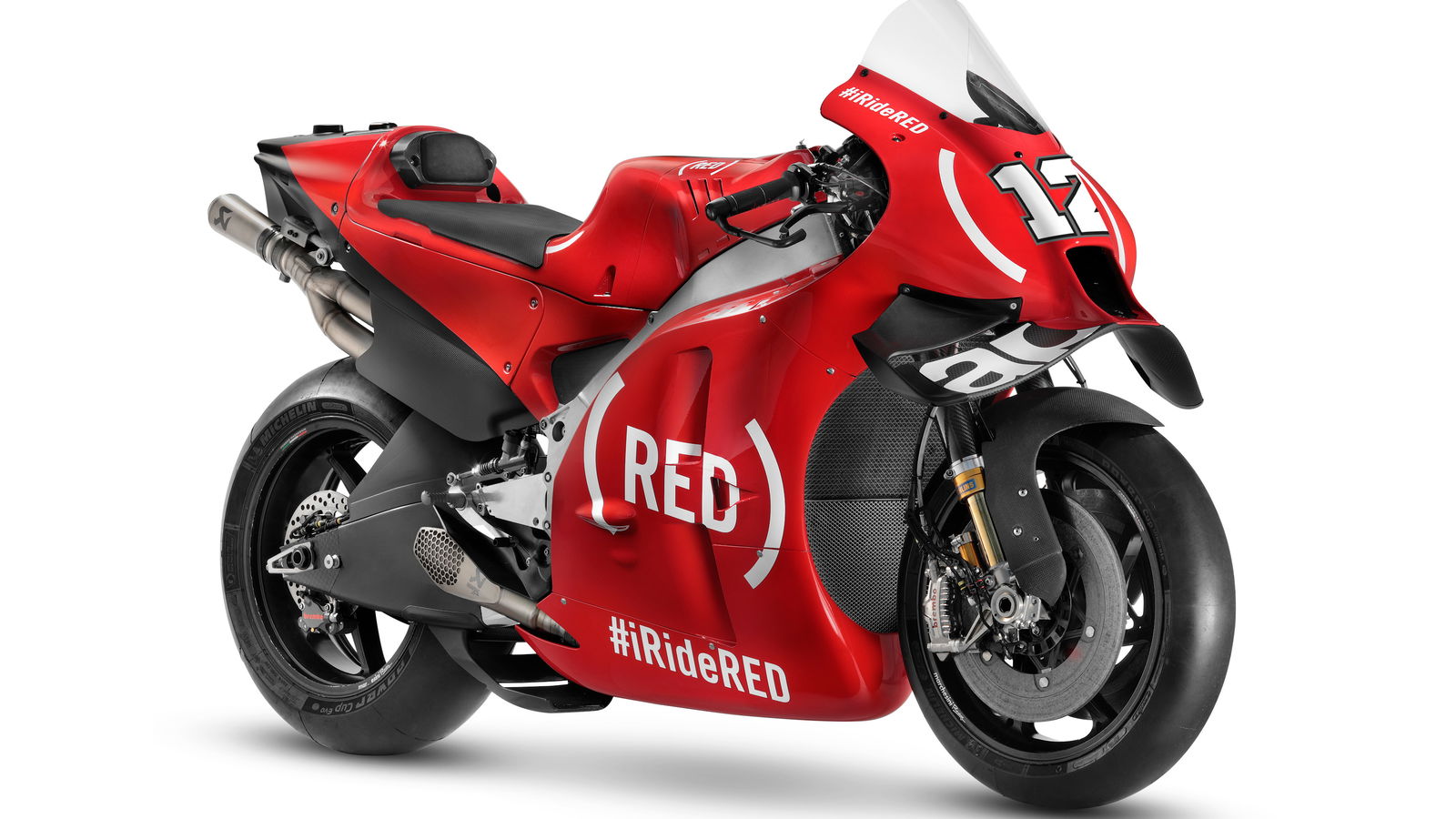 Aprilia goes (RED), RS-GP struggling in cool temperatures