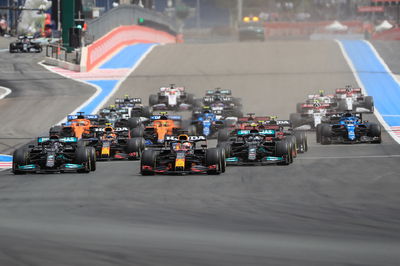 Start of the 2021 French Grand Prix 