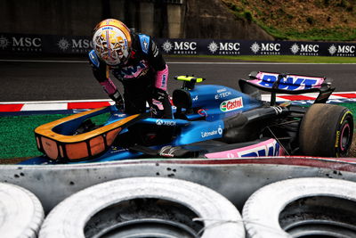 Gasly explains 'not ideal’ session-ending crash after coming a cropper at Degner