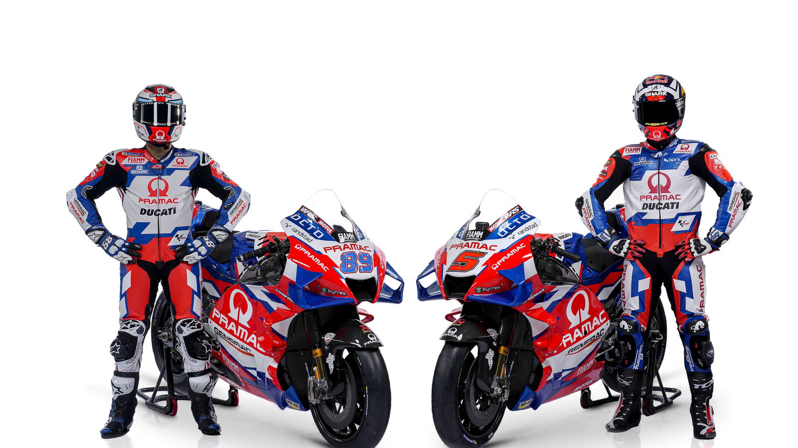 FOTO: Livery Pramac Ducati 2022 untuk Zarco dan Martin