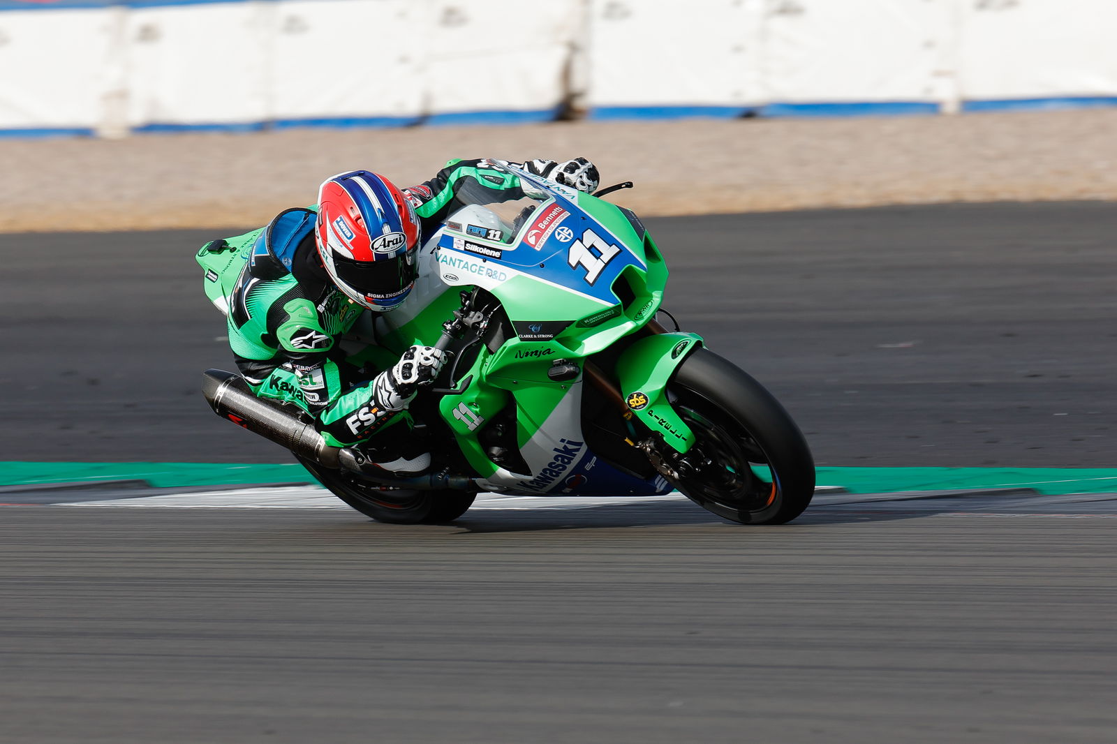 Rory Skinner Kawasaki British Superbike Silverstone