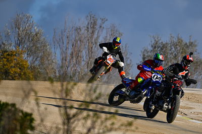 Alex Rins, Andrea Dovizioso, VR46 ranch, 100km of champions