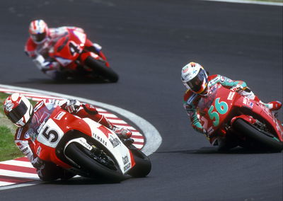 Luca Cadalora, Norick Abe, Mick Doohan, Suzuka 1994, 500cc